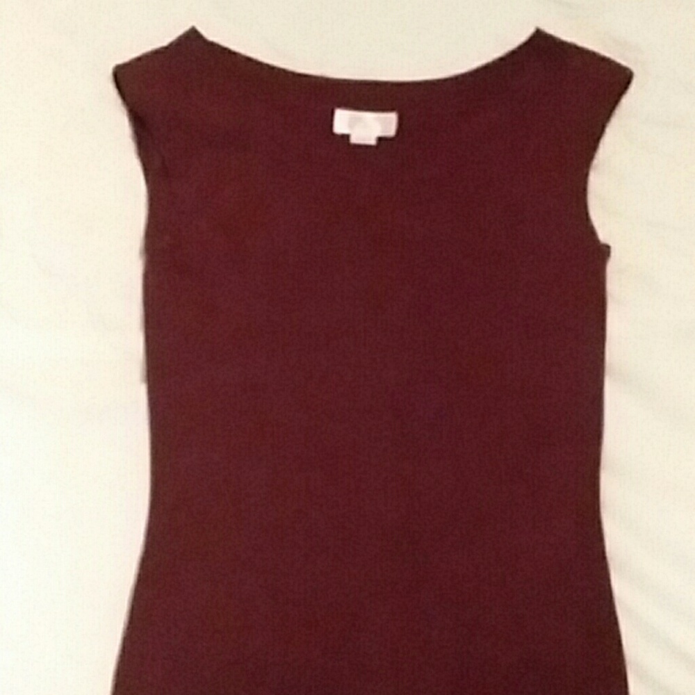 Off the shoulder brown top